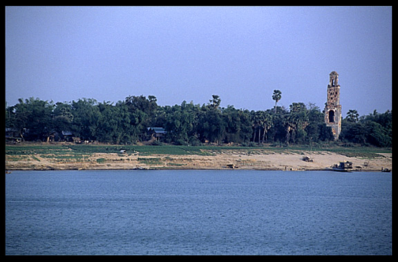 The Mekong river at Kompong Cham.